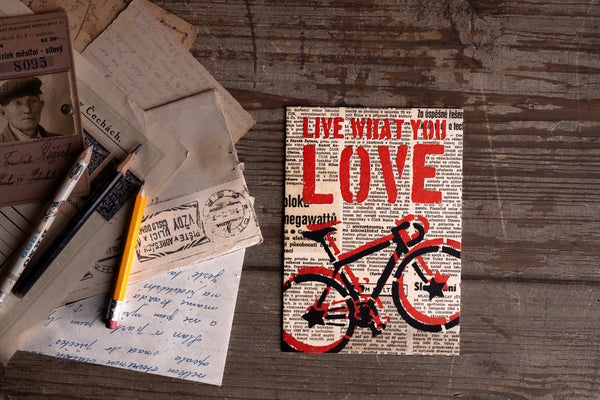 Bike - postcard - originální pohlednice Small