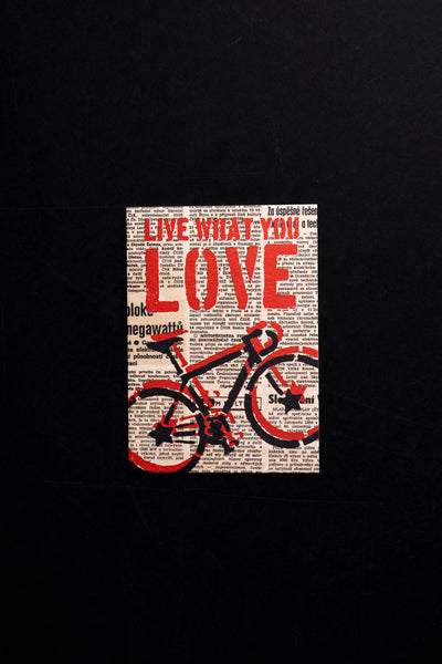 Bike - postcard - originální pohlednice Small