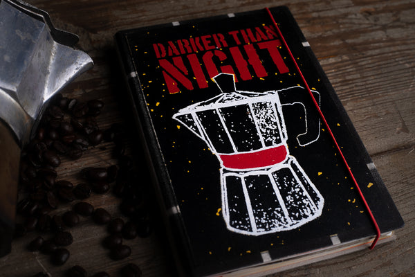 Dark Coffee - medium notebook originální zápisník