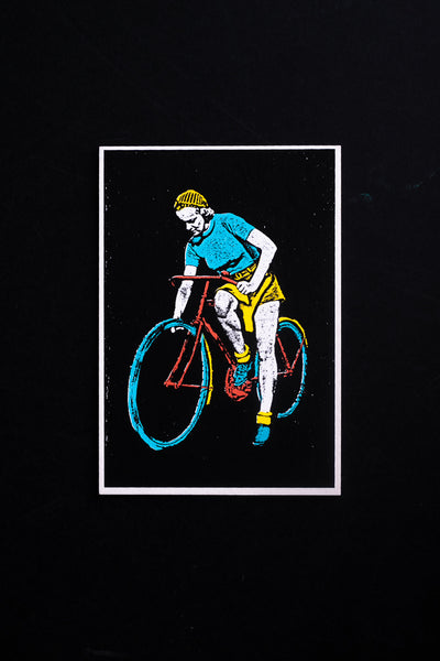 Postamte bike - postcard - originální pohlednice Medium