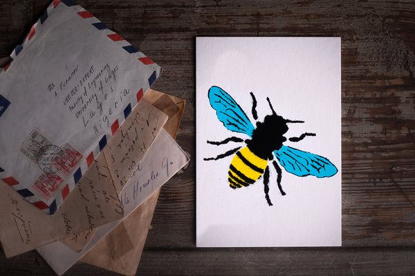 Bee Maja - postcard - originální pohlednice Medium