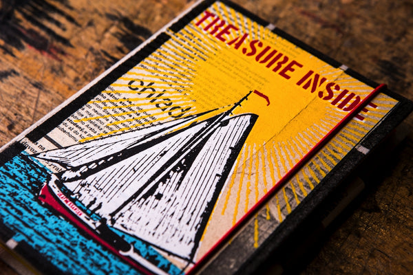 Treasure inside - mini notebook originální zápisník