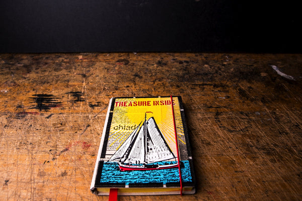 Treasure inside - mini notebook originální zápisník