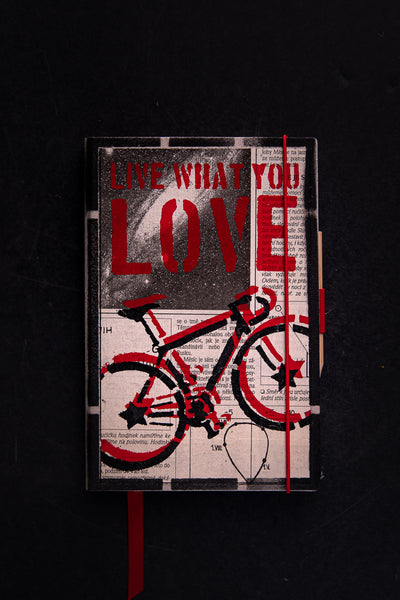 Bike - medium originální zápisník