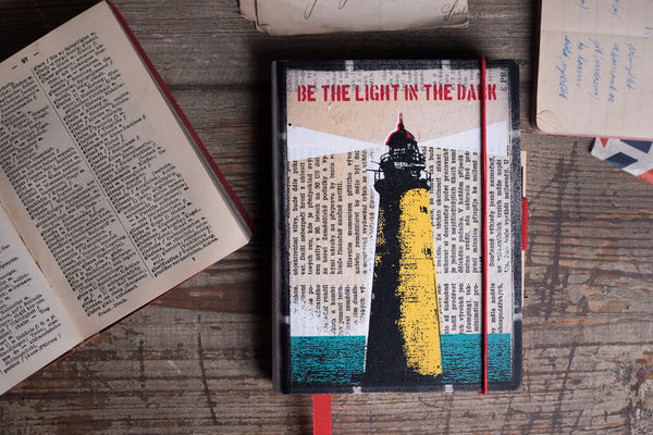Lighthouse - mini notebook originální zápisník
