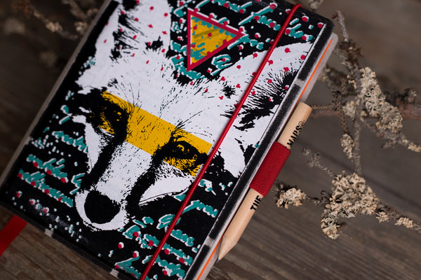 London fox - mini notebook originální zápisník