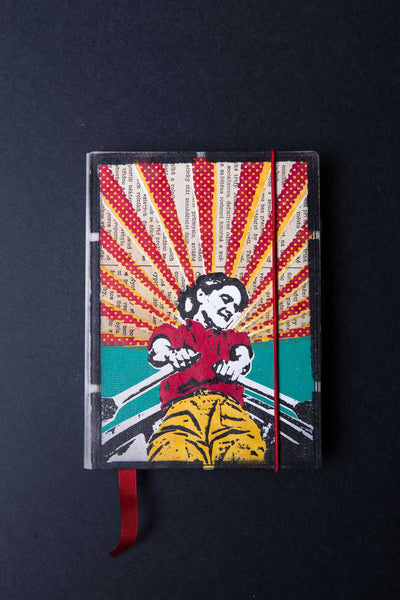 notebook originální zápisník deník streetart dekorace dárek handmade