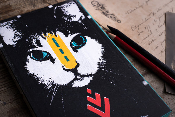 Cat - basic - blank notebook