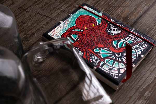 Octopus - mini notebook originální zápisník