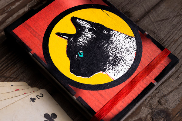Circle cat - reporter notebook originální zápisník