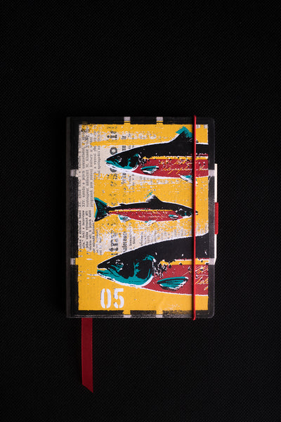 Salmon - mini notebook originální zápisník