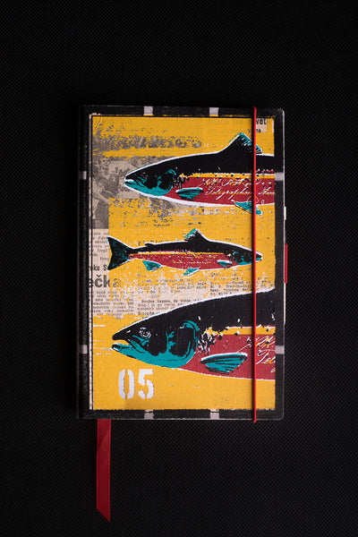 Salmon - medium notebook originální zápisník