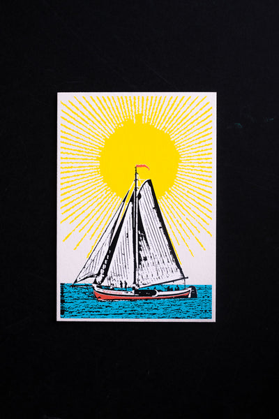 Treasure inside - postcard - originální pohlednice medium