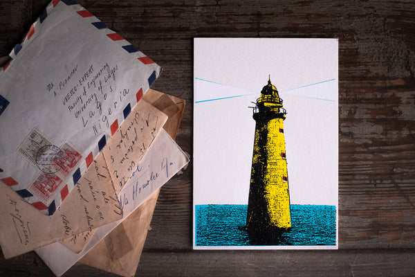 Lighthouse - postcard - originální pohlednice