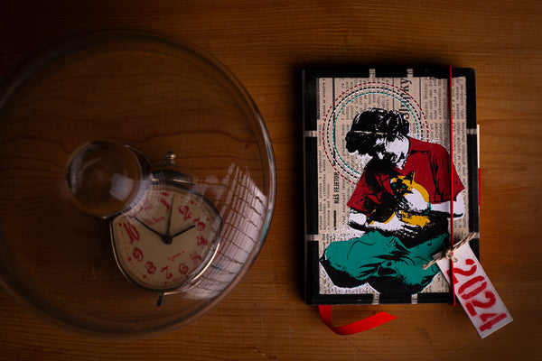 2024 Diary "Meg and yellow cat" - S - originální diář