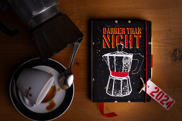 2024 Diary "Dark coffee" - S - originální diář