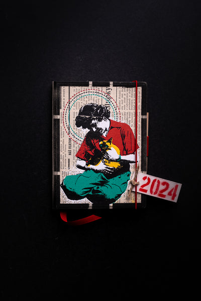 2024 Diary "Meg and yellow cat" - S - originální diář