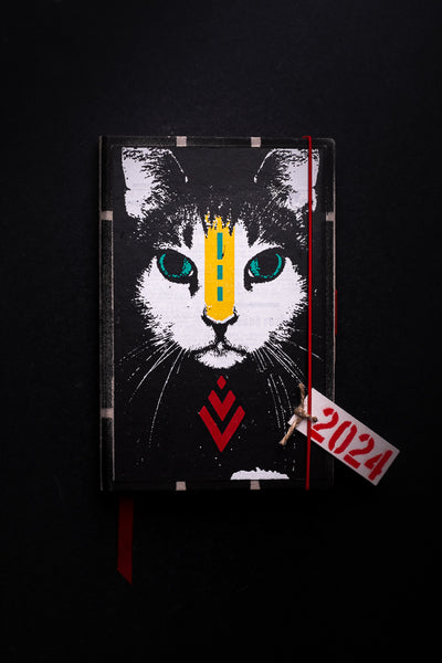 2024 Diary "Cat" - Big - originální diář