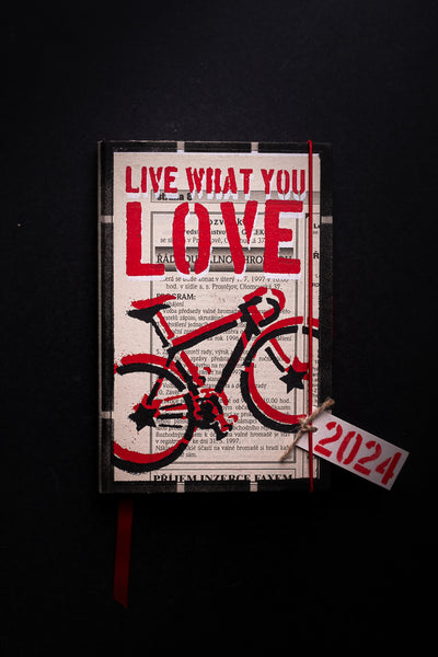 2024 Diary "Bike" - Big - originální diář