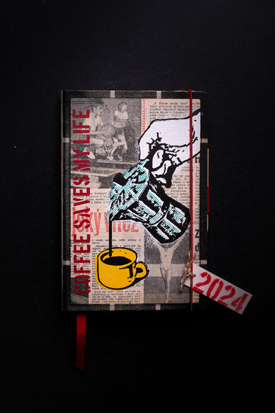 2024 Diary "Coffee saves my life" - Big - originální diář