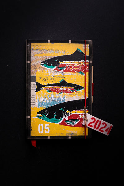 2024 Diary "Salmon" - Big - originální diář
