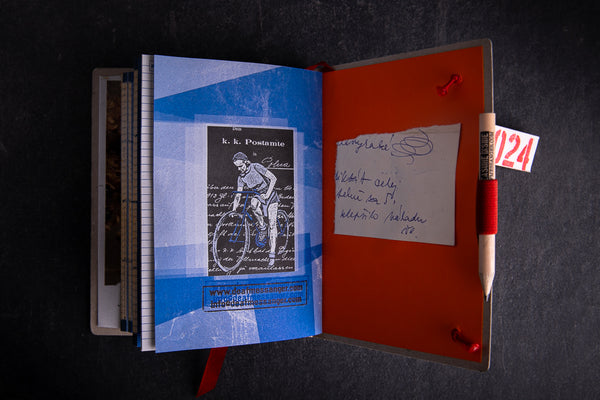 2024 Diary "Postamte bike" - S - originální diář