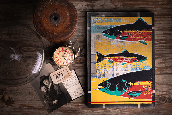 Salmon - sketchbook originální skicák