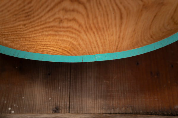 Salvaged oak bowl Chase, hand-turned on the lathe at Maalström Studio