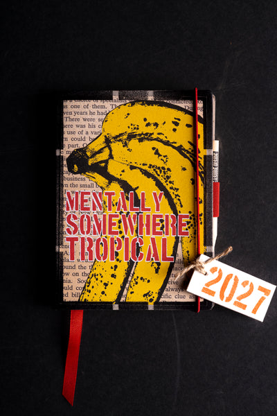 Deafmessanger "The Tropical Soul" 2027 diary cover 