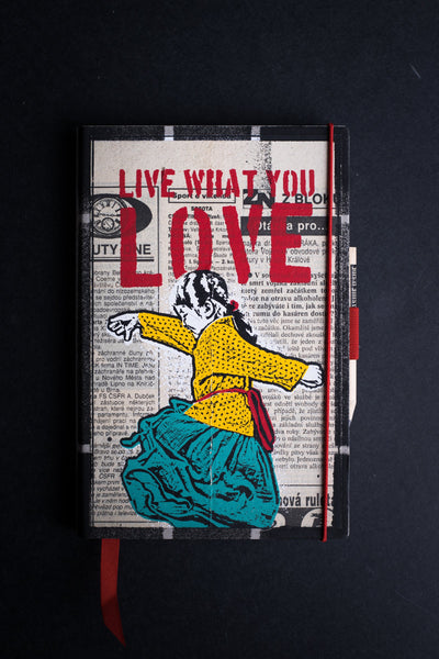 Dancing Girl - Undated Diary