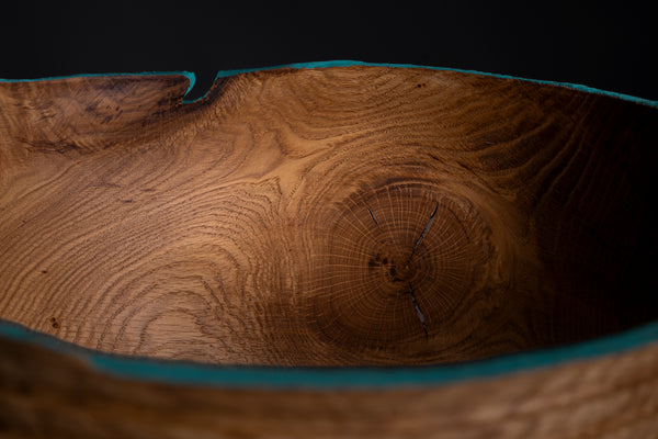 Detail of natural oak grain
