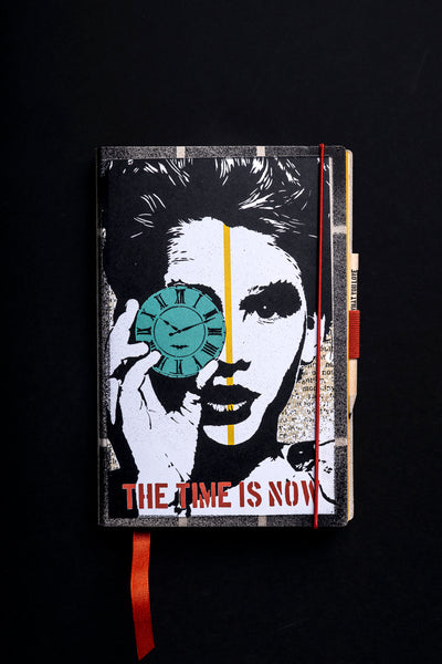 The time is now - medium notebook originální zápisník
