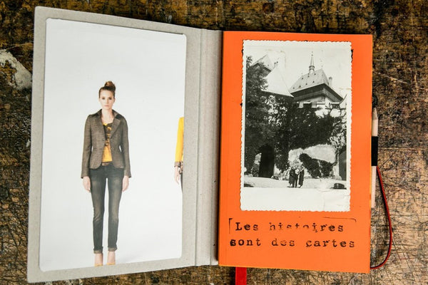 London fox - medium notebook originální zápisník