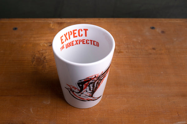 "Seagull" porcelain cup TO GO - S originální hrnek