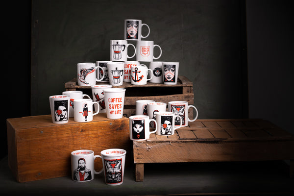 "Koki" porcelain cup TO GO - L originální hrnek