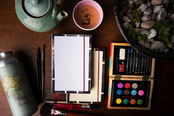 Blank cover MEDIUM notebook - cream white originální zápisník