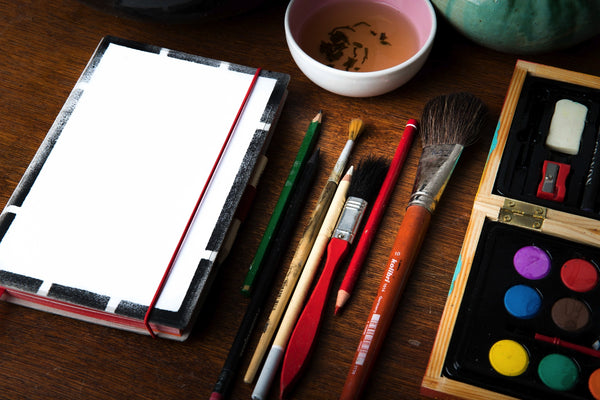 Blank cover MEDIUM notebook - polar white originální zápisník