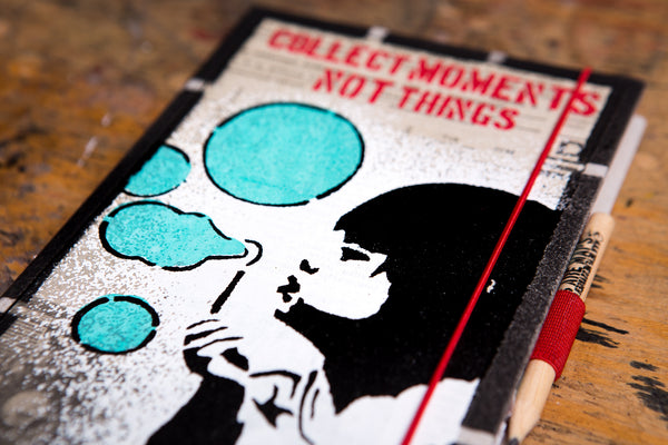 Bubble girl - medium notebook originální zápisník