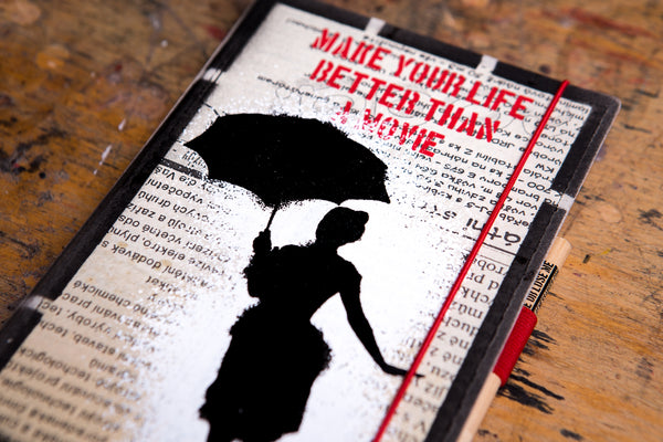 Karl umbrella - medium originální zápisník