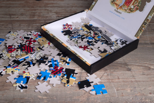 Koki puzzle - cigar box - worldwide shipping