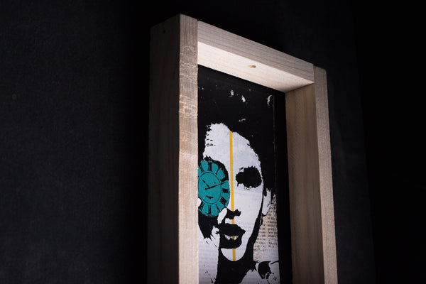 Time is now - medium notebook with frame originální obrázek