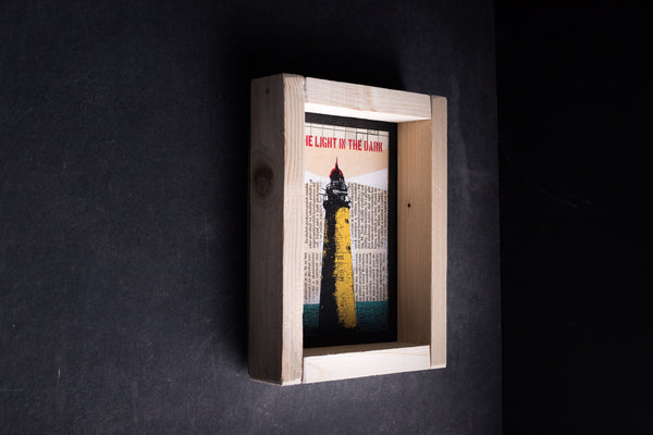Lighthouse - mini notebook with frame originální obrázek