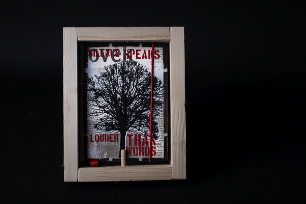 notebook originální zápisník deník streetart dekorace dárek handmade obrázek rámeček