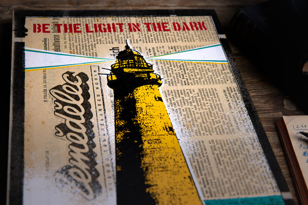 Lighthouse - sketchbook originální skicák