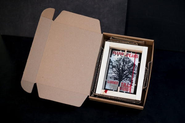 Silent tree - mini notebook with frame originální obrázek