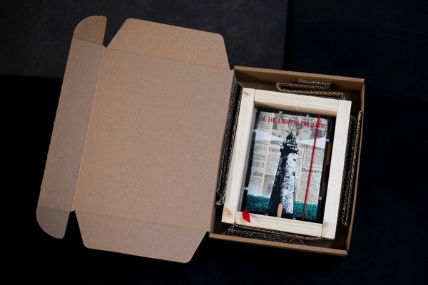 Lighthouse - mini notebook with frame originální obrázek