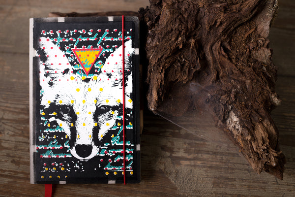 London fox - medium notebook originální zápisník