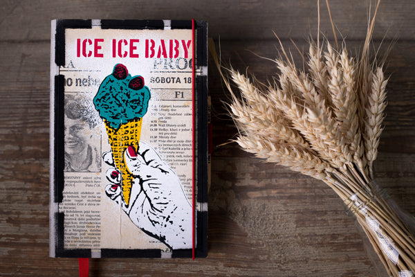 Ice Ice baby - medium notebook originální zápisník