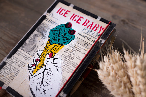 Ice Ice baby - medium notebook originální zápisník
