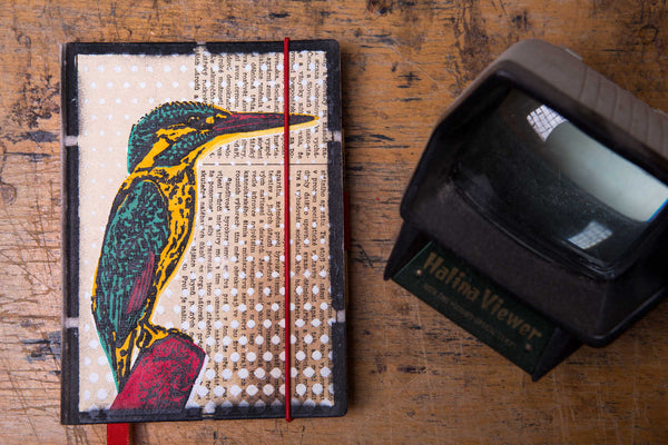 Kingfisher - mini notebook originální zápisník